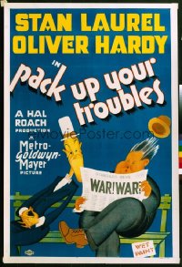 PACK UP YOUR TROUBLES ('32) 1sheet