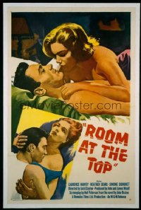 ROOM AT THE TOP int'l 1sh '59 Laurence Harvey loves Heather Sears AND Simone Signoret!