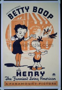 BETTY BOOP WITH HENRY 1sheet