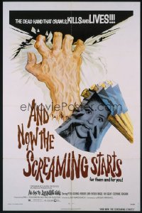 AND NOW THE SCREAMING STARTS 1sheet