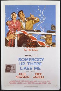 153 SOMEBODY UP THERE LIKES ME 1sheet 1956