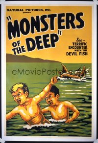 MONSTERS OF THE DEEP 1sheet