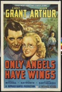 ONLY ANGELS HAVE WINGS  1sheet