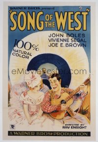 SONG OF THE WEST 1sheet
