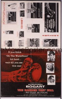 154 HARDER THEY FALL pressbook cover front cover only 1956