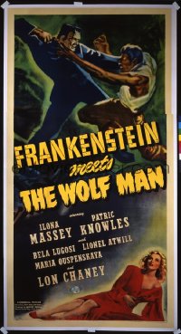 FRANKENSTEIN MEETS THE WOLF MAN 3sh
