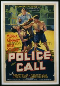 132 POLICE CALL 1sheet 1933