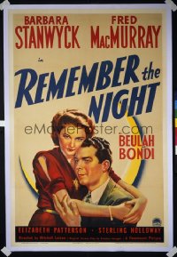 REMEMBER THE NIGHT 1sheet