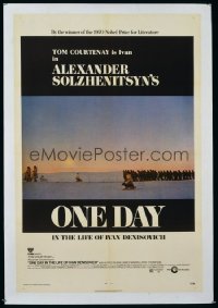 ONE DAY IN THE LIFE OF IVAN DENISOVICH 1sheet