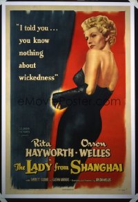 LADY FROM SHANGHAI 1sheet