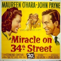 033 MIRACLE ON 34TH STREET ('47) linen 6sh
