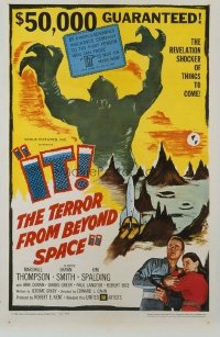 350 IT! THE TERROR FROM BEYOND SPACE 1sheet