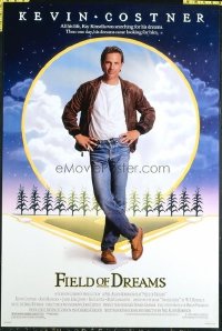 #420 FIELD OF DREAMS one-sheet movie poster '89 Kevin Costner, baseball!!