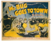 691 MR. BUG GOES TO TOWN paperbacked & UF 1/2sh