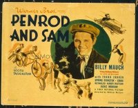 1293 PENROD & SAM title lobby card '37 Billy Mauch, Tarkington