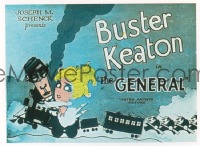 VHP7 151 GENERAL glass lantern coming attraction slide '27 Buster Keaton
