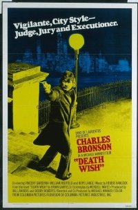 VHP7 530 DEATH WISH one-sheet movie poster '74 Charles Bronson, Michael Winner