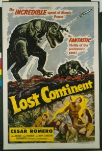 003 LOST CONTINENT ('51) 1sheet