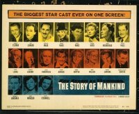 3519 STORY OF MANKIND 8 lobby cards '57 Groucho&Chico&Harpo Marx!