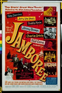 1556 JAMBOREE one-sheet movie poster '57 Fats Domino, Jerry Lee Lewis