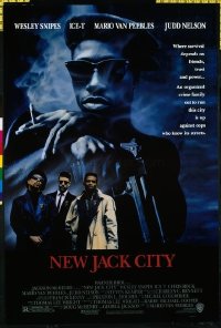 4666 NEW JACK CITY DS one-sheet movie poster '91 Wesley Snipes, Ice-T