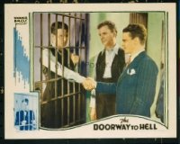 2144 DOORWAY TO HELL lobby card '30 James Cagney's 2nd movie!