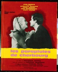 VHP7 421 UMBRELLAS OF CHERBOURG French movie poster '64 Demy, Deneuve