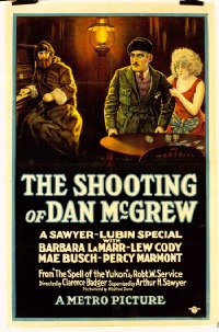 037 SHOOTING OF DAN MCGREW ('24) paperbacked 1sheet