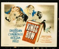 1235 KINGS ROW title lobby card '42 Ronald Reagan's very best movie!