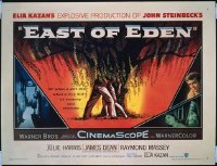 3405 EAST OF EDEN half-sheet movie poster '55 James Dean, Julie Harris