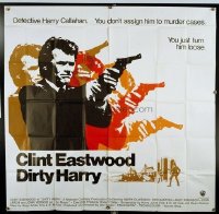 v141 DIRTY HARRY int'l 6sh '71 Clint Eastwood classic!