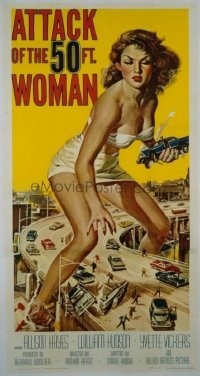 293 ATTACK OF THE 50 FT WOMAN ('58) linen 3sh