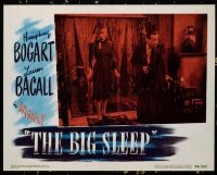 2113 BIG SLEEP lobby card #3 '46 Humphrey Bogart, Betty Bacall