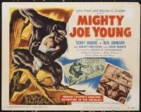 #113 MIGHTY JOE YOUNG title lobby card '49 first Ray Harryhausen!!