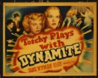 1360 TORCHY PLAYS WITH DYNAMITE title lobby card '39 Jane Wyman