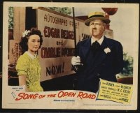 #195 SONG OF THE OPEN ROAD lobby card '44 Jane Powell, WC Fields!