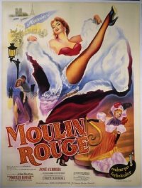 215 MOULIN ROUGE linen French 1p R50s