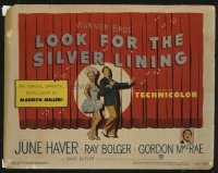 3512 LOOK FOR THE SILVER LINING 8 lobby cards '49 June Haver