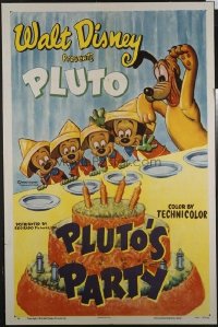 280 PLUTO'S PARTY 1sheet