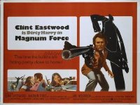 3005 MAGNUM FORCE British quad movie poster '73 Eastwood, Dirty Harry