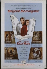 1567 MARJORIE MORNINGSTAR one-sheet movie poster '58 Kelly, Natalie Wood