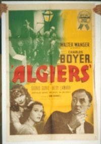 ALGIERS 1938 1sheet