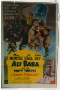 ALI BABA & THE FORTY THIEVES ('43) R1948 1sheet