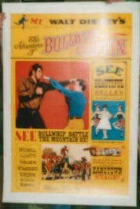 ADVENTURES OF BULLWHIP GRIFFIN style B 1sheet