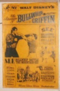 ADVENTURES OF BULLWHIP GRIFFIN pressbook