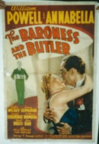 BARONESS & THE BUTLER linen 1sheet