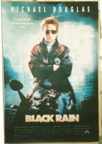 BLACK RAIN ('89 DOUGLAS) 1sheet