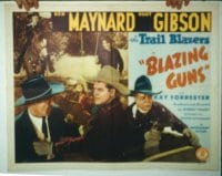 BLAZING GUNS ('43) 1/2sh