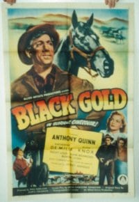 BLACK GOLD ('47) 1sheet