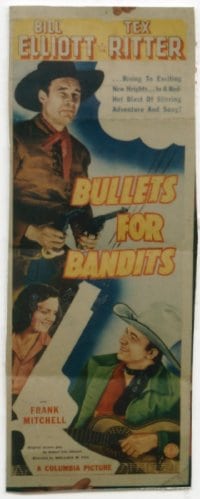 BULLETS FOR BANDITS insert